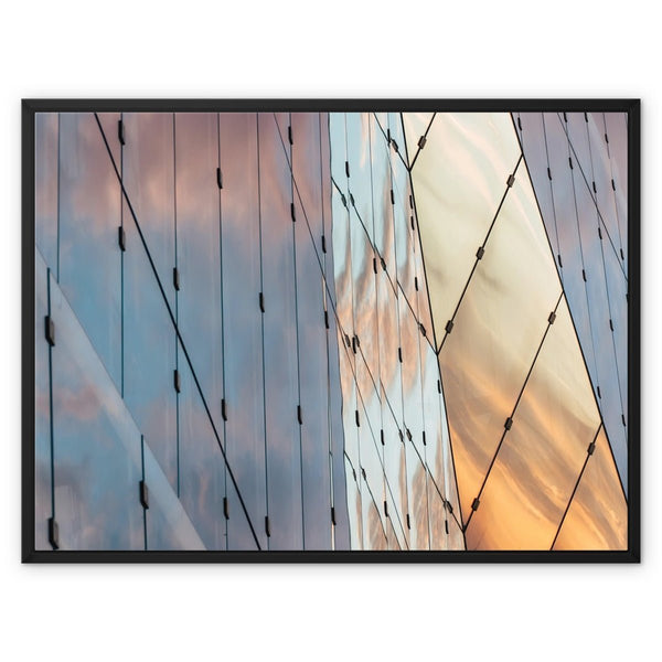 Clear Veneer 7 - Architectural Canvas Print by doingly