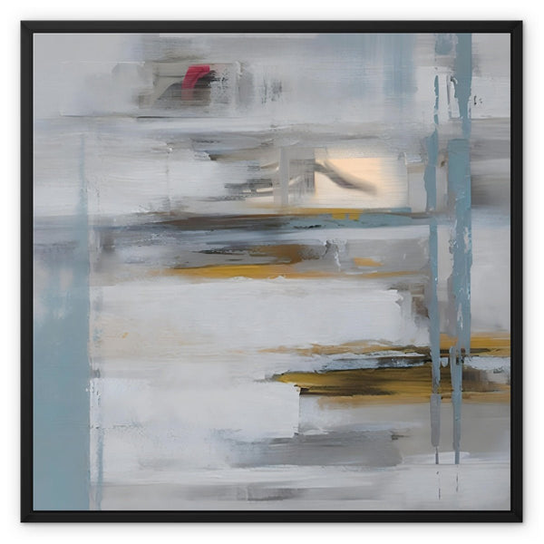 Cohere - Abstract Canvas Print by doingly