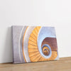 Spiraling 1 - Architectural Canvas Print by doingly