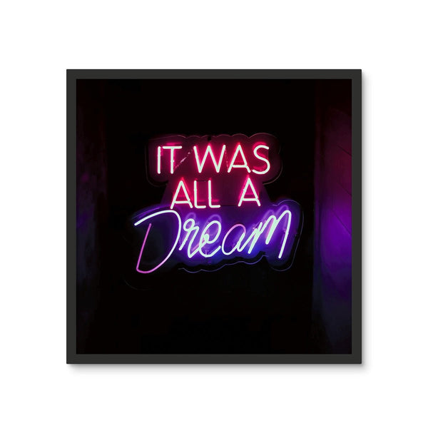 Dreams (Neon Tile) - New Art Print by doingly
