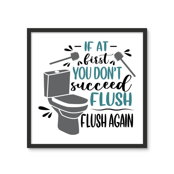 Flush Again - New Art Print by doingly