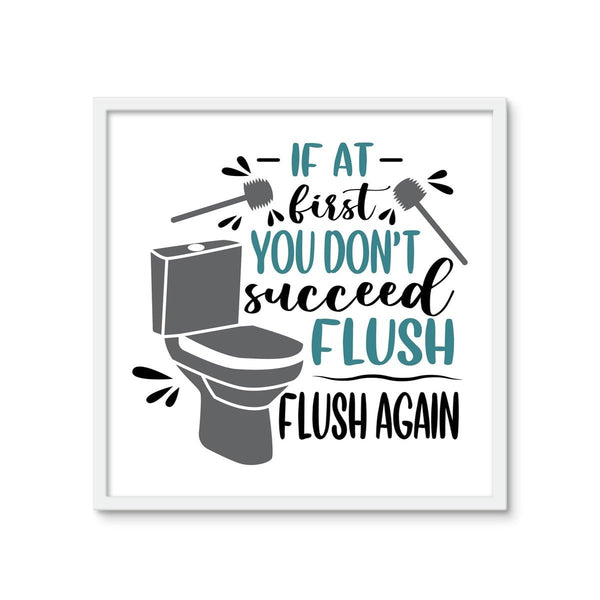 Flush Again - New Art Print by doingly