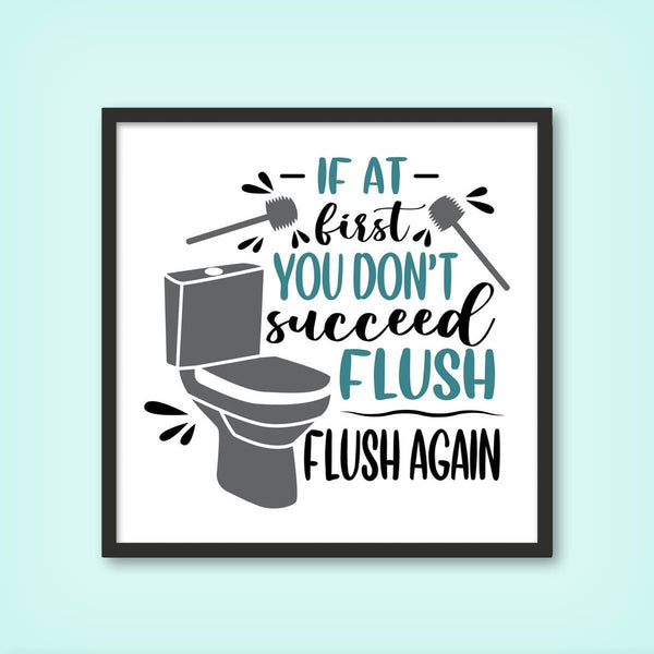 Flush Again 1 - New Art Print by doingly