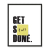 Get Stuff Done Tile - New Art Print by doingly