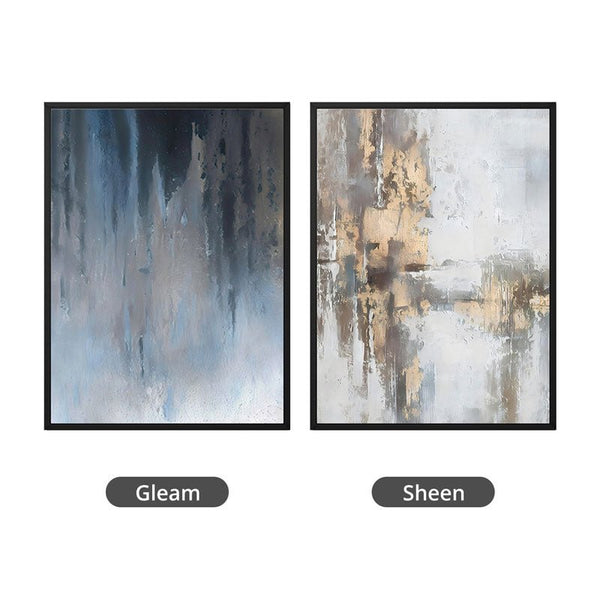 Gleam & Sheen 3 - Abstract Canvas Print by doingly