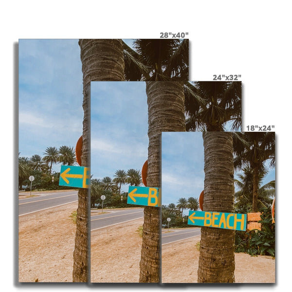 Happiness Ahead - Landscapes Canvas Print by doingly