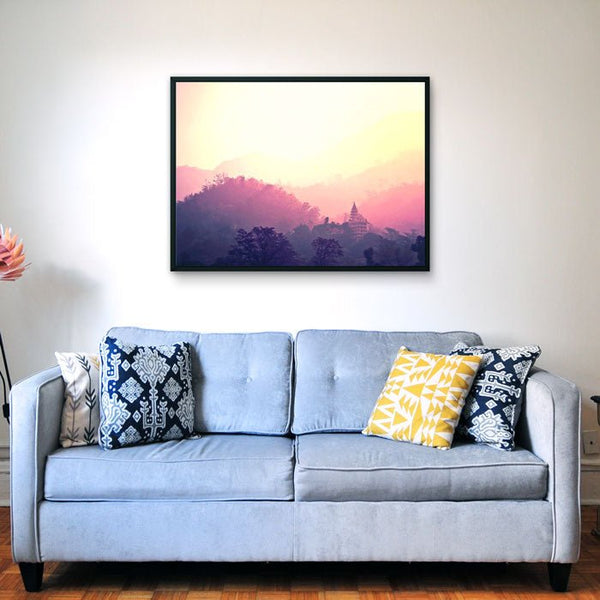 Hilltop Prominence 6 - Landscapes Canvas Print by doingly
