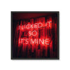 Licked (Neon Tile) 3 - Tile Art Print by doingly