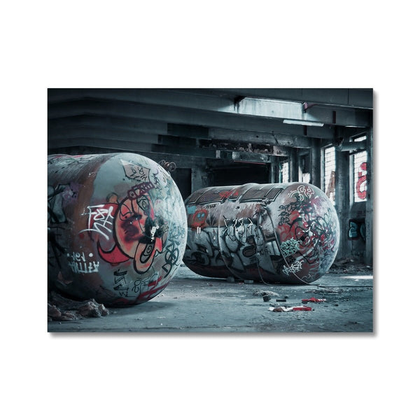 Lost Places 2 2 - Street Art Canvas Print by doingly