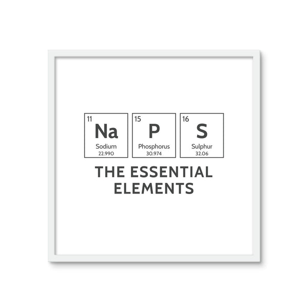 NAPS (Elements) 2 - Tile Art Print by doingly
