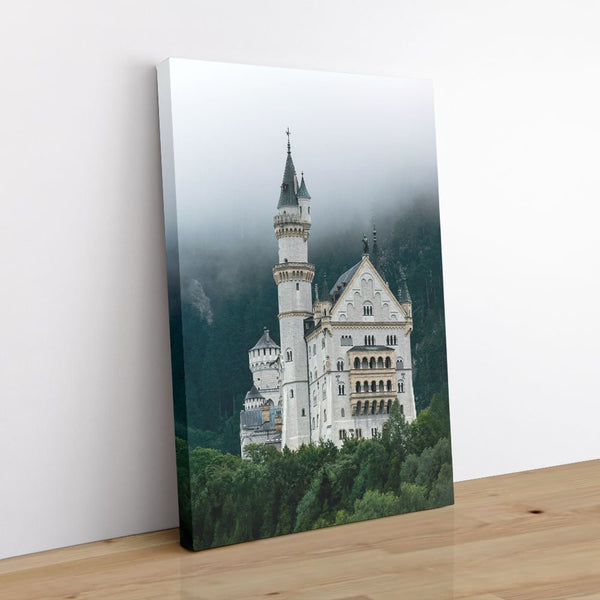 Neuschwanstein - Landscapes Canvas Print by doingly