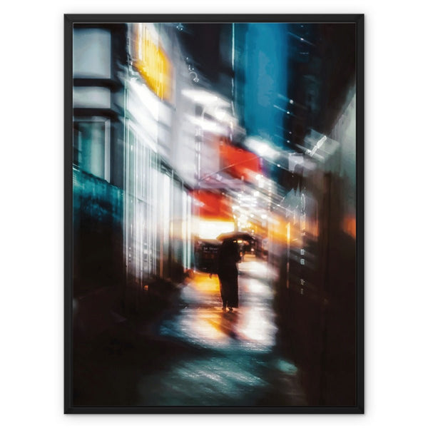 Night Stroll - Other Canvas Print by doingly
