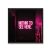 Nothin' To See (Neon Tile) 3 - New Art Print by doingly