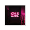 Nothin' To See (Neon Tile) 2 - New Art Print by doingly