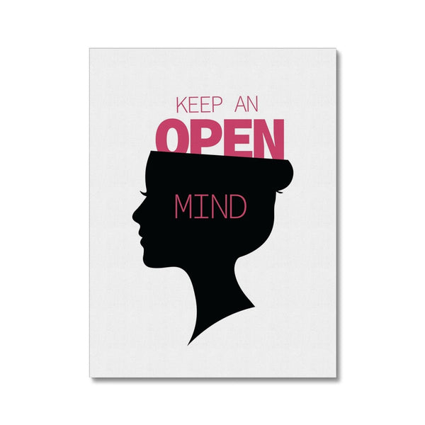 Open Mind 11 - Dual Canvas Print by doingly