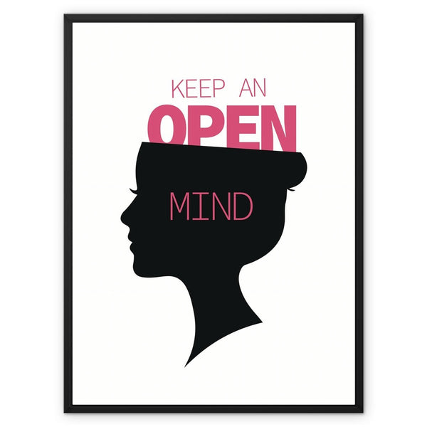 Open Mind 10 - Dual Canvas Print by doingly