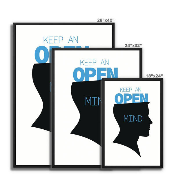 Open Mind 9 - Dual Canvas Print by doingly