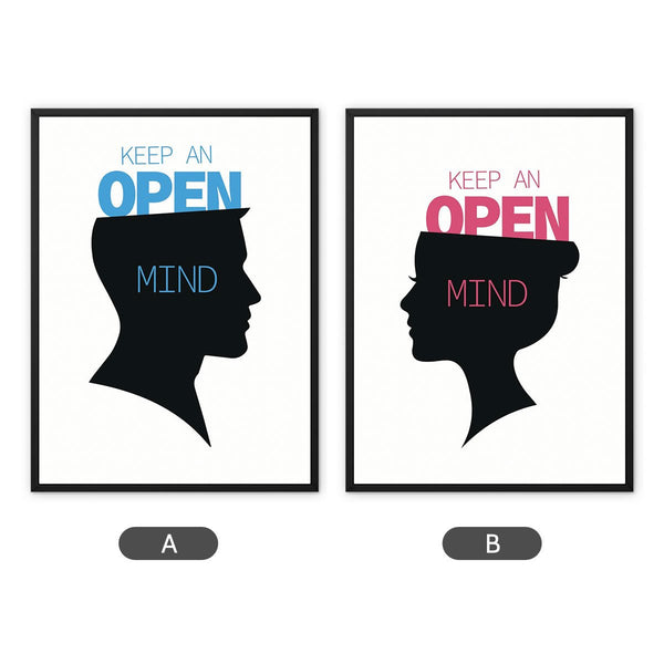 Open Mind 2 - Dual Canvas Print by doingly