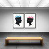 Open Mind - Dual Canvas Print by doingly