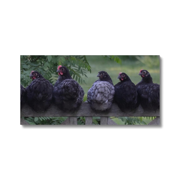 Over There 2 - Farm Life Canvas Print by doingly