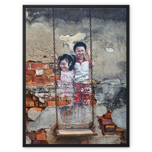 Play Time 7 - Street Art Canvas Print by doingly