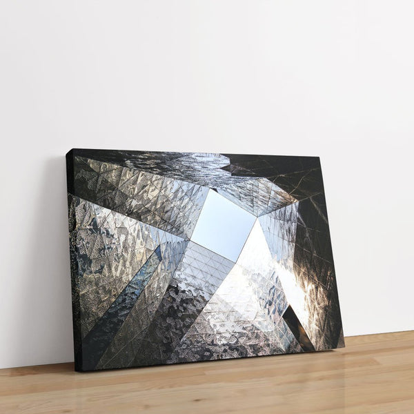 Reflex 1 - Architectural Canvas Print by doingly