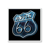 Route 66 (Neon Tile) - Tile Art Print by doingly