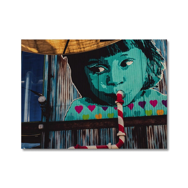 Soya's Thirst 5 - Street Art Canvas Print by doingly
