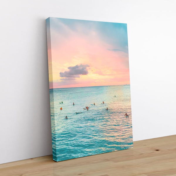 Surf Time 2 1 - Landscapes Canvas Print by doingly
