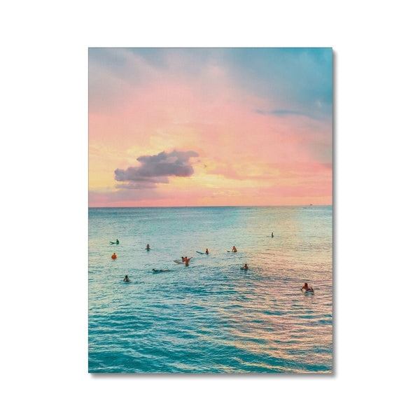 Surf Time 2 - Landscapes Canvas Print by doingly
