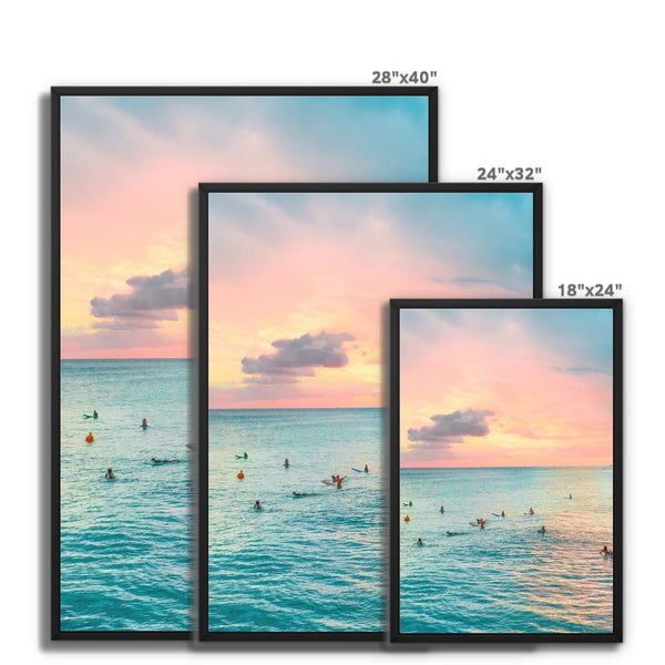 Surf Time 2 8 - Landscapes Canvas Print by doingly