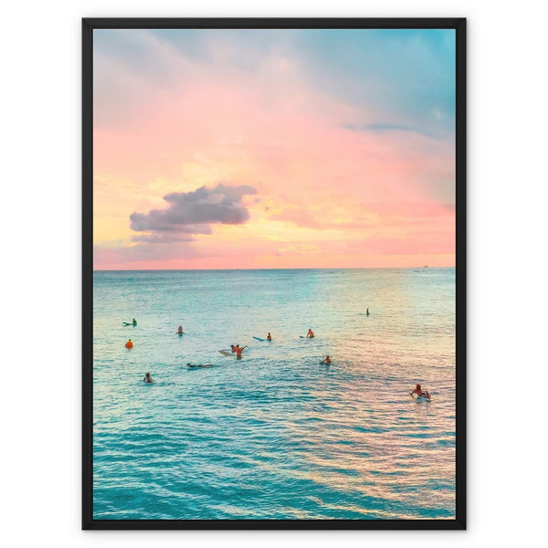 Surf Time 2 7 - Landscapes Canvas Print by doingly