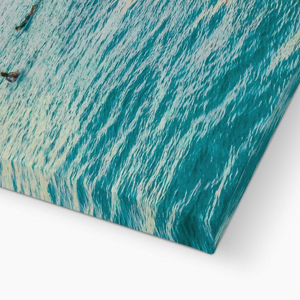 Surf Time 2 4 - Landscapes Canvas Print by doingly