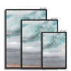 Teal & Tides - Landscapes Canvas Print by doingly