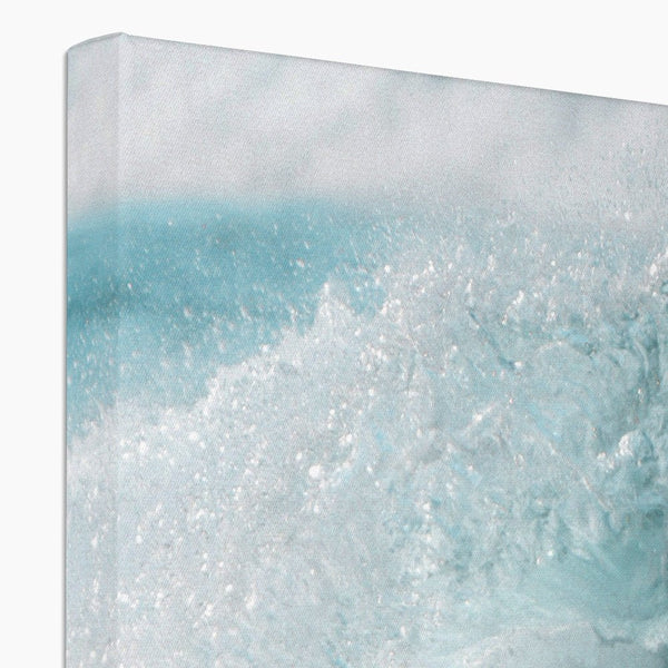 Teal & Tides 3 - Landscapes Canvas Print by doingly