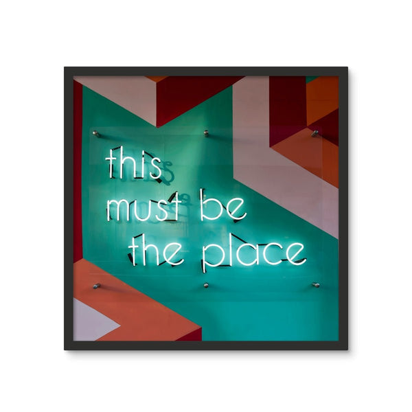 The Place (Neon Tile) 3 - New Art Print by doingly