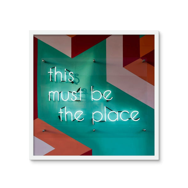 The Place (Neon Tile) 2 - New Art Print by doingly