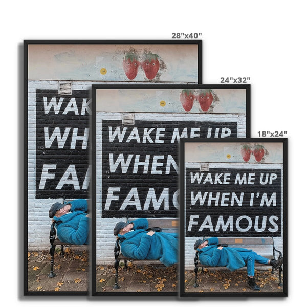 The Wakening 8 - Street Art Canvas Print by doingly