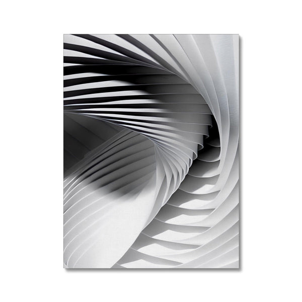 Waves Vortex 5 - Abstract Canvas Print by doingly