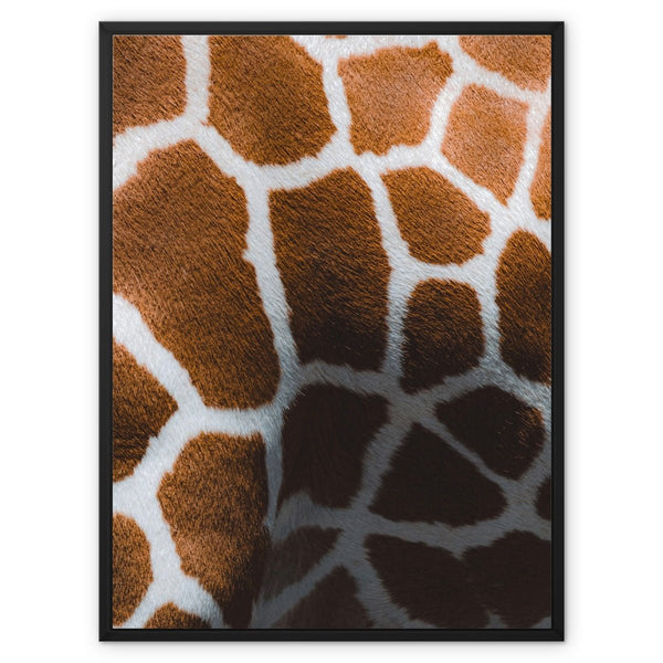 Giraffe Spots 8 - Animal Canvas Print by doingly