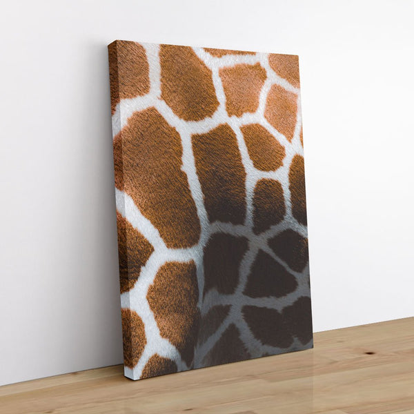 Giraffe Spots 1 - Animal Canvas Print by doingly