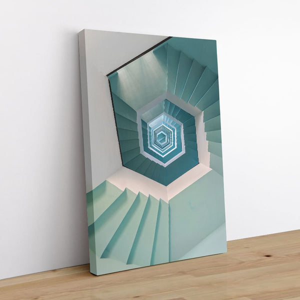 Hexatition - Architectural Canvas Print by doingly