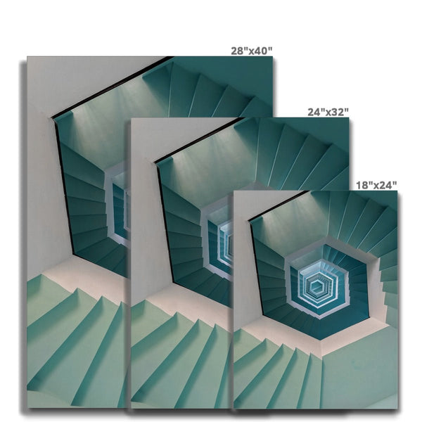 Hexatition 4 - Architectural Canvas Print by doingly