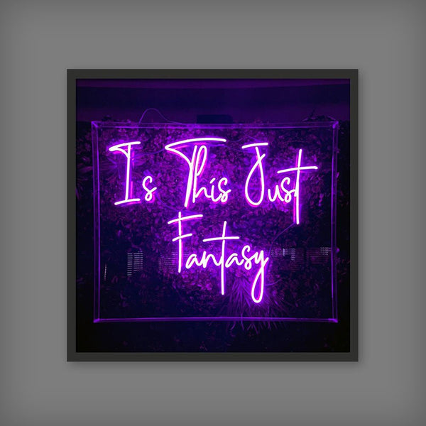 Just Fantasy (Neon Tile) - Tile Art Print by doingly