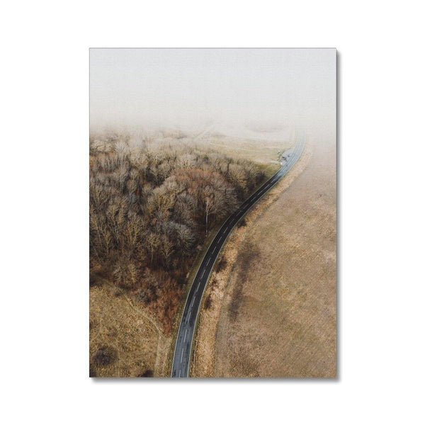 Less Traveled - Landscapes Canvas Print by doingly