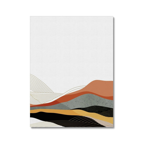 Minimal Mountains 8 - Dual Canvas Print by doingly