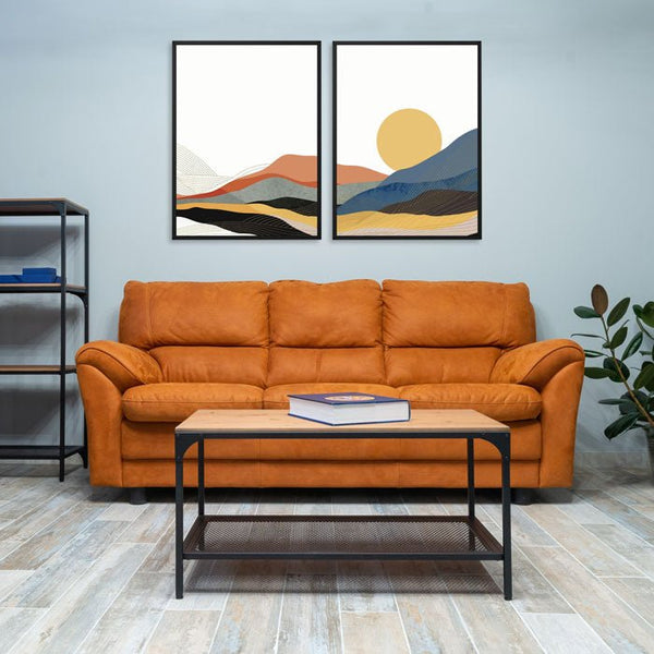 Minimal Mountains 4 - Dual Canvas Print by doingly