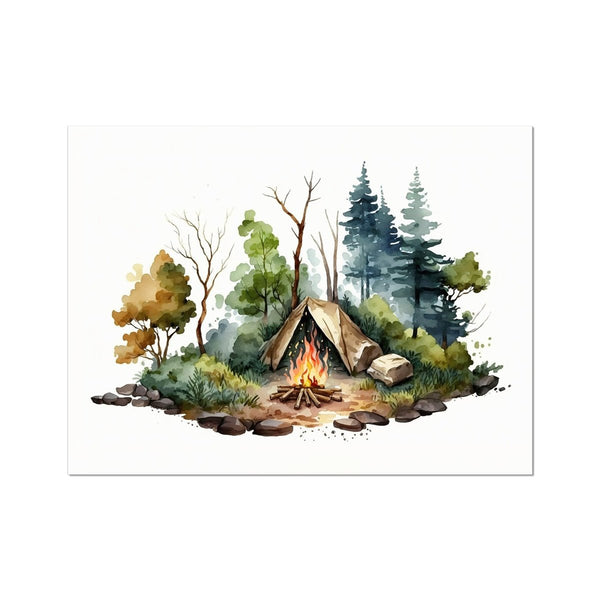 Nature's Serenity - Cozy Forest 1 6 - Landscapes Poster Print by doingly