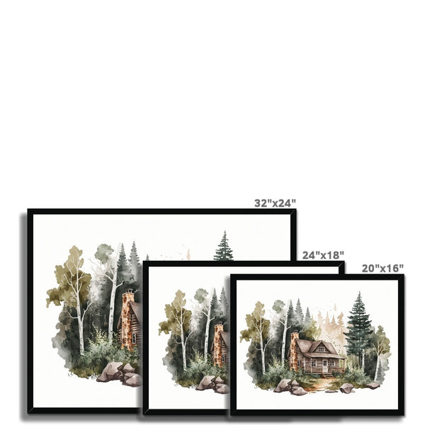 Nature's Serenity - Cozy Forest 2 5 - Landscapes Poster Print by doingly