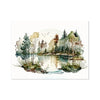 Nature's Serenity - Cozy Forest 3 6 - Landscapes Poster Print by doingly
